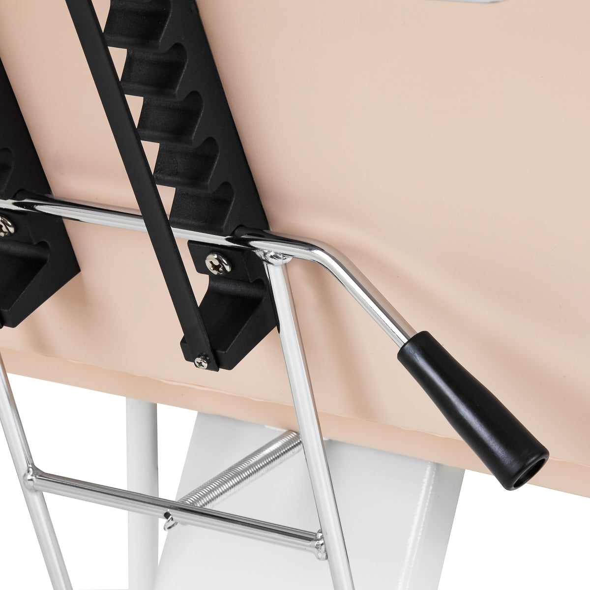 Scaun cosmetic Basic 202 cu tăvi, roz