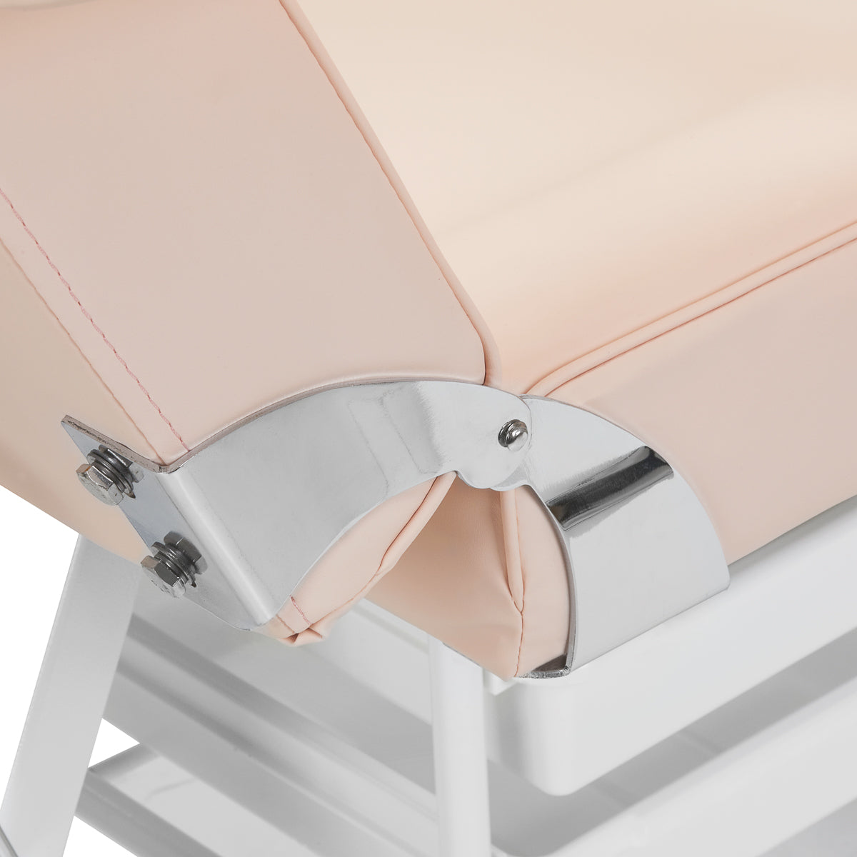 Scaun cosmetic Basic 202 cu tăvi, roz