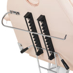 Scaun cosmetic Basic 202 cu tăvi, roz