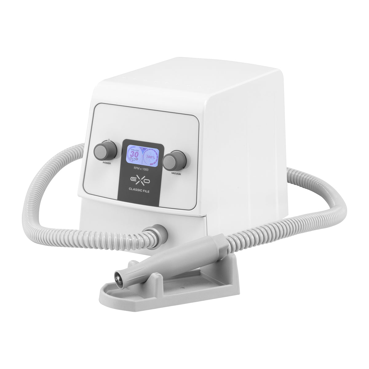 freză electrică Exo Classic File New Edition pentru podologi cu extractor de praf