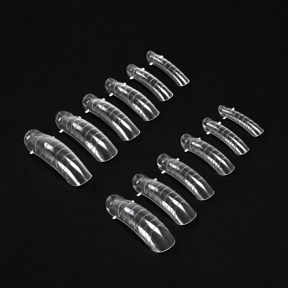Forme pătrate superioare OCHO NAILS 120 buc.