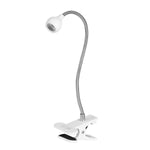 Lampă de birou cu LED UV strălucitor, tip șarpe, albă