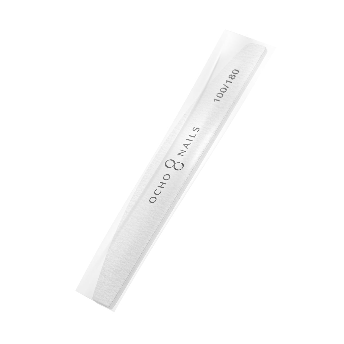 Pilă semilună Ocho Nails 100/180, pachet sigur, 1 buc.
