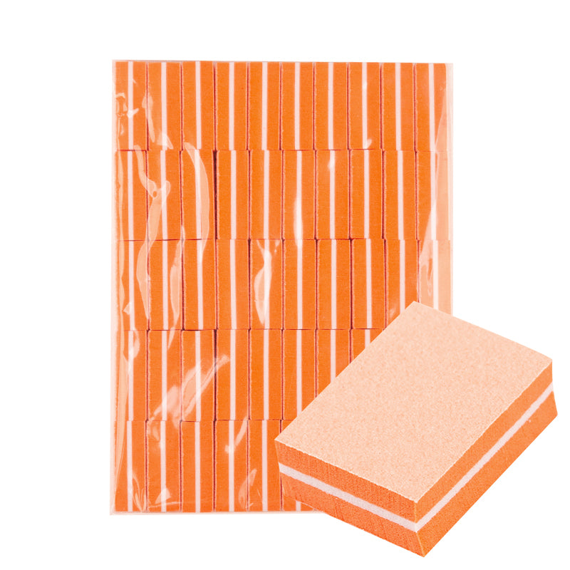 Ocho Nails Mini Block Portocaliu 50 buc.