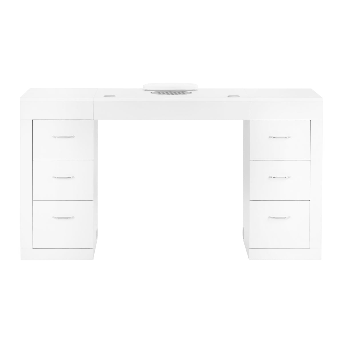 Masă cosmetică 324 cu extractor casetat, albă