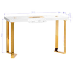 Masă cosmetică MOMO 05-GL cu extractor
