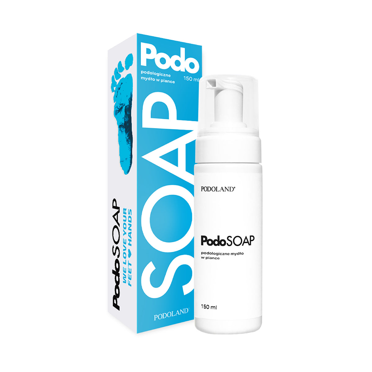 Săpun spumă pentru pedichiură Podoland Podosoap 150 ml