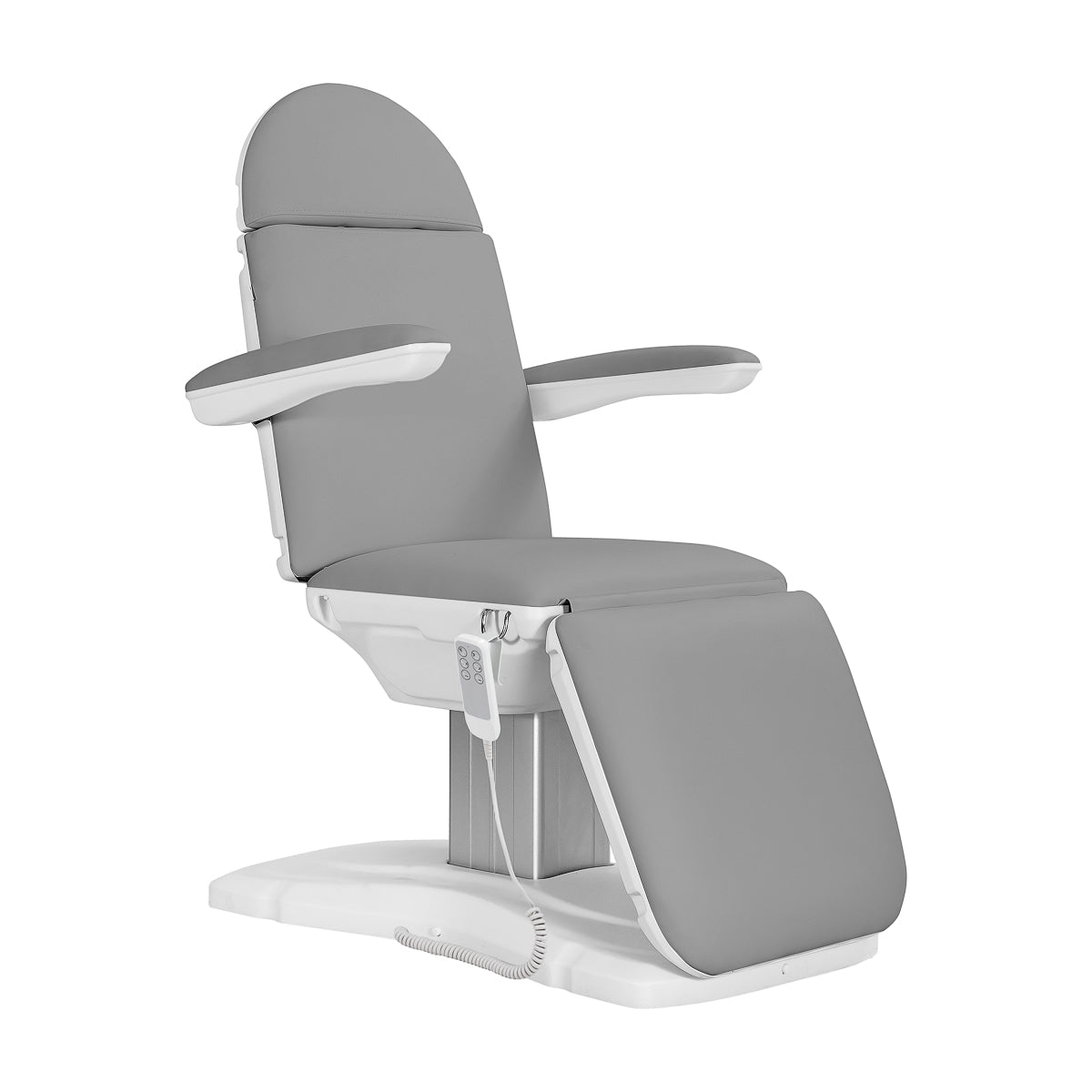 Scaun cosmetic electric Sillon Eclipse, 3 motoare, gri