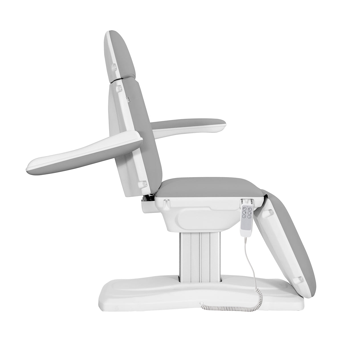 Scaun cosmetic electric Sillon Eclipse, 3 motoare, gri