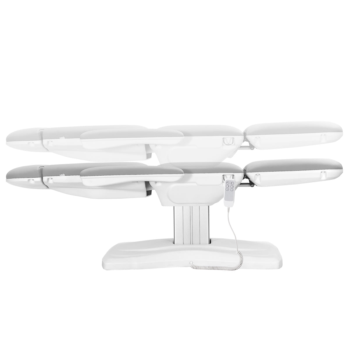 Scaun cosmetic electric Sillon Eclipse, 3 motoare, gri