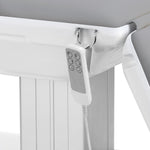 Scaun cosmetic electric Sillon Eclipse, 3 motoare, gri