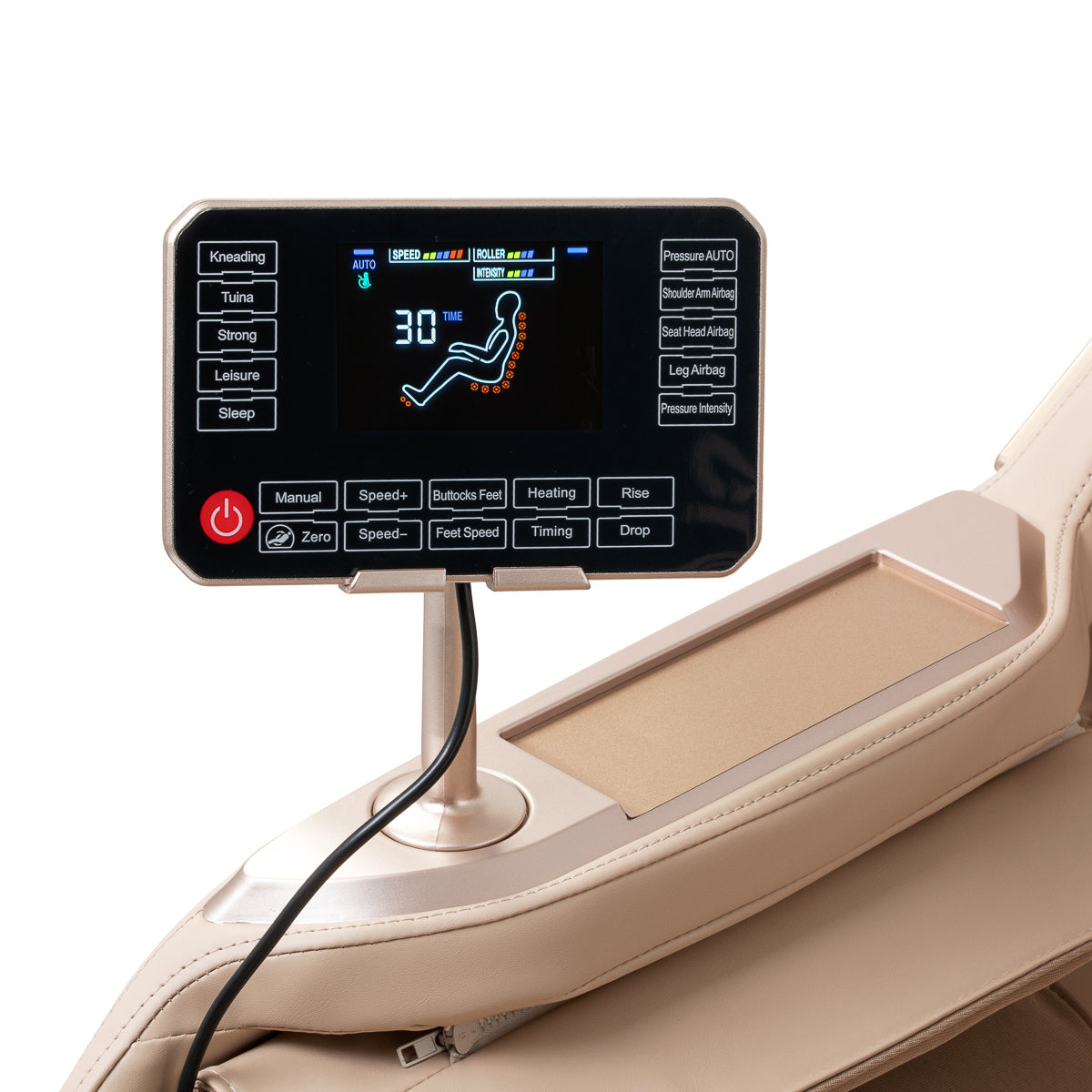 Scaun de masaj Sakura Prime 108 crem bej