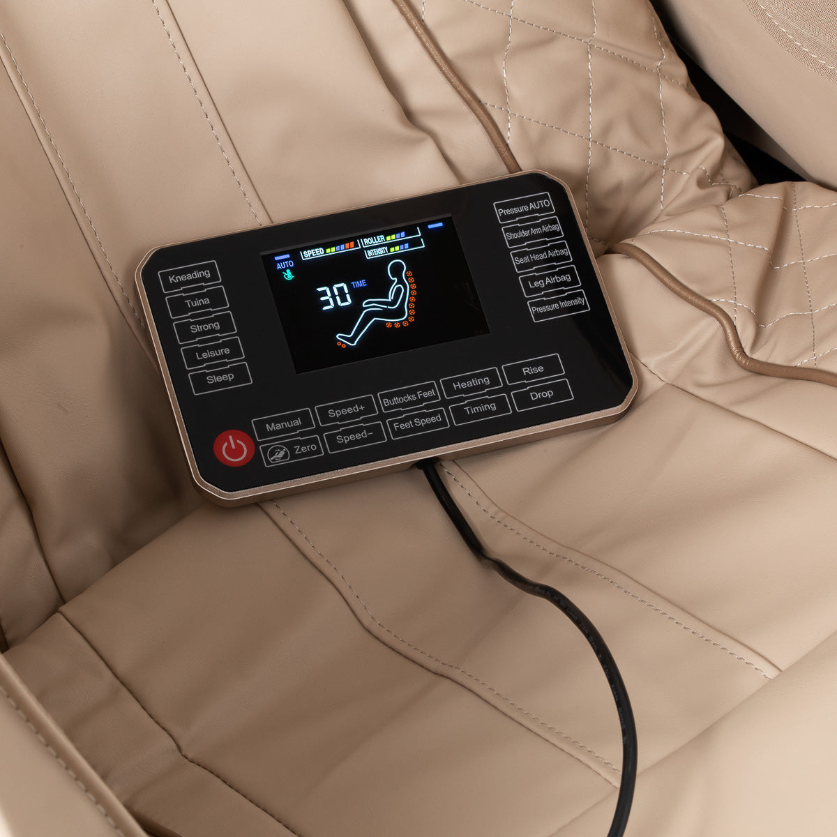 Scaun de masaj Sakura Prime 108 crem bej