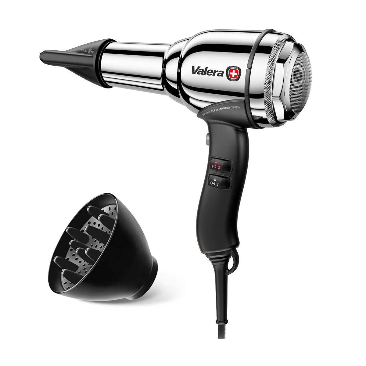 Uscător de păr ionic Valera Steel Master Chrome, 2100 W