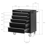 Pro Ink 005 Asistent de tatuaje Negru