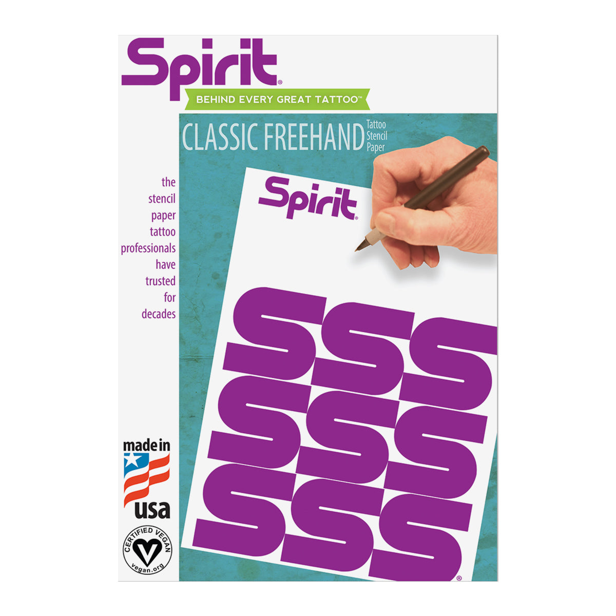 Spirit:Hârtie de transfer clasică pentru mână liberă