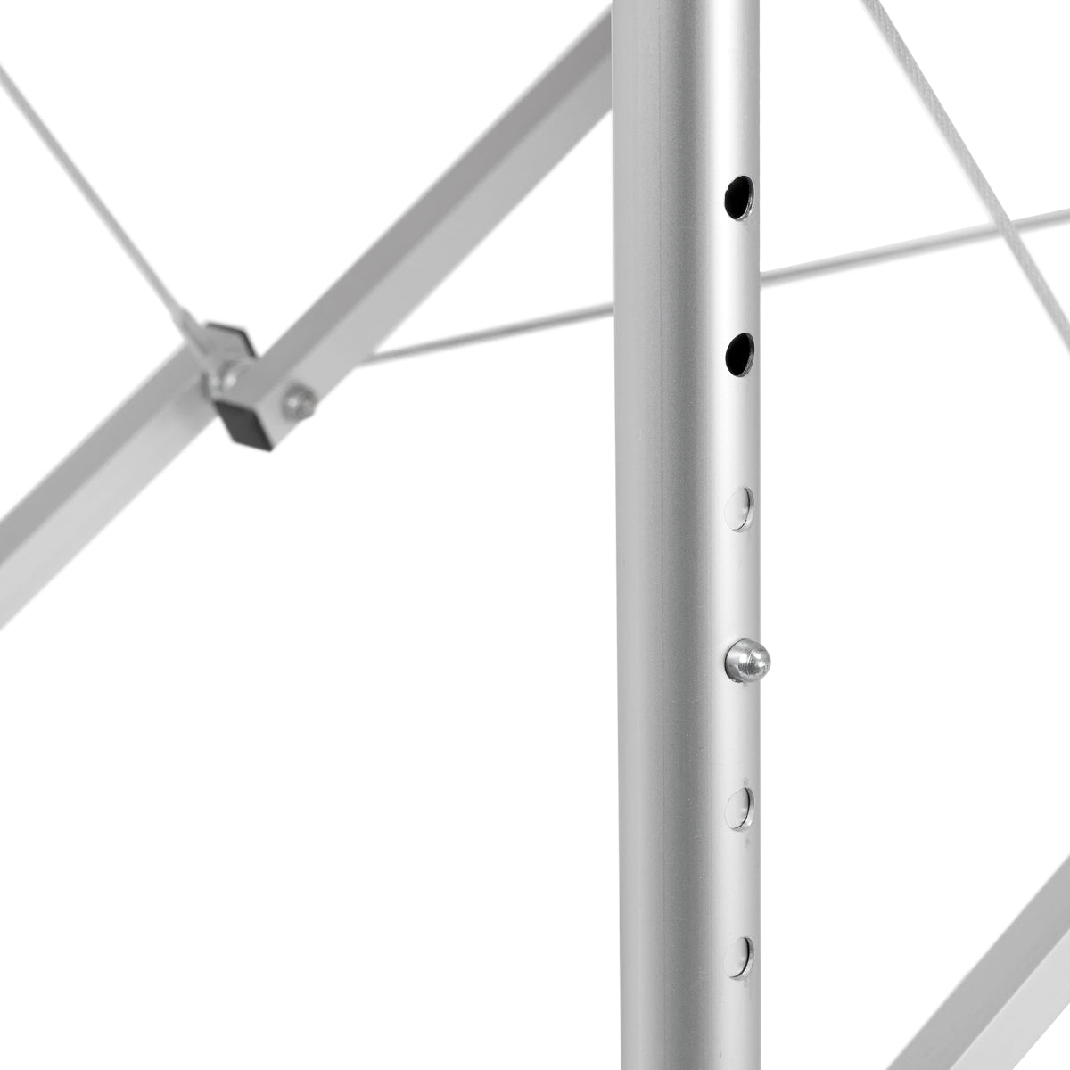 Masă de masaj pliabilă Balance, aluminiu, 2 segmente, neagră