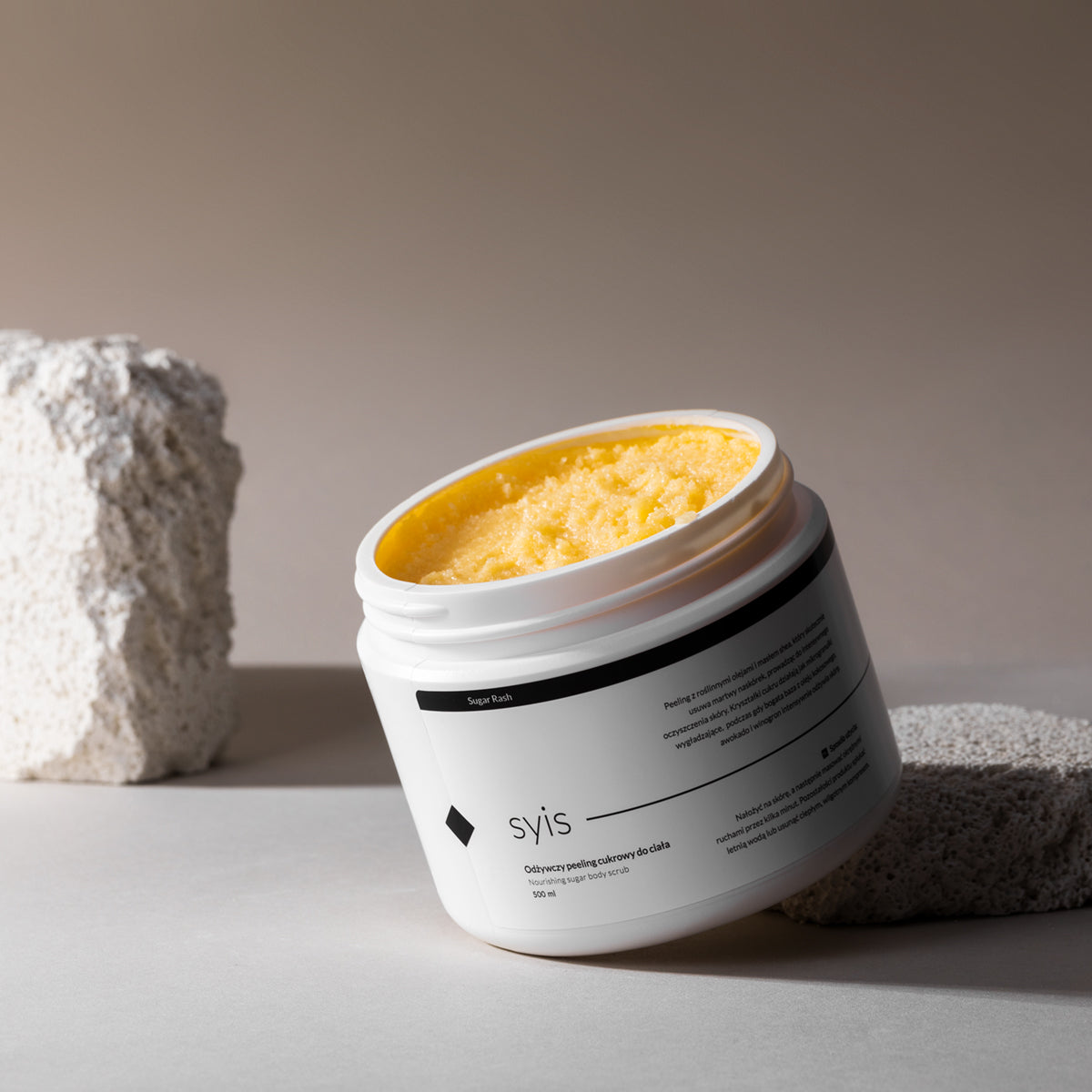 Syis Sugar Rash - Exfoliant corporal nutritiv cu zahăr 500 ml