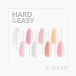 Gel de construcție transparent Claresa Hard&easy 45g