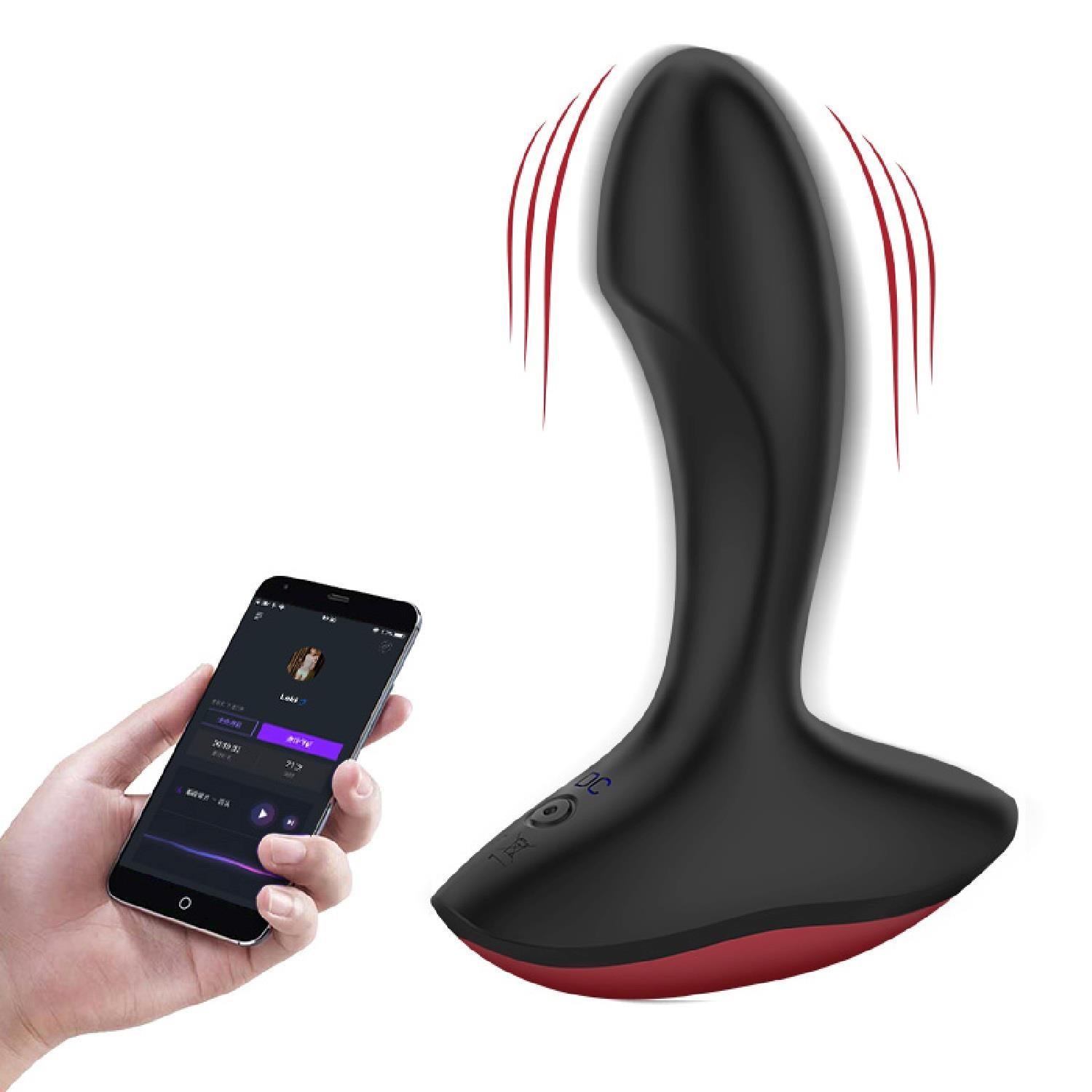 Aparat de masaj pentru prostată controlat prin aplicație Solstice Magic Motion