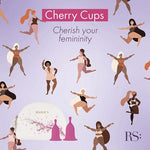 Set cupe menstruale Cherry Cup Rianne S și M