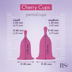 Set cupe menstruale Cherry Cup Rianne S și M