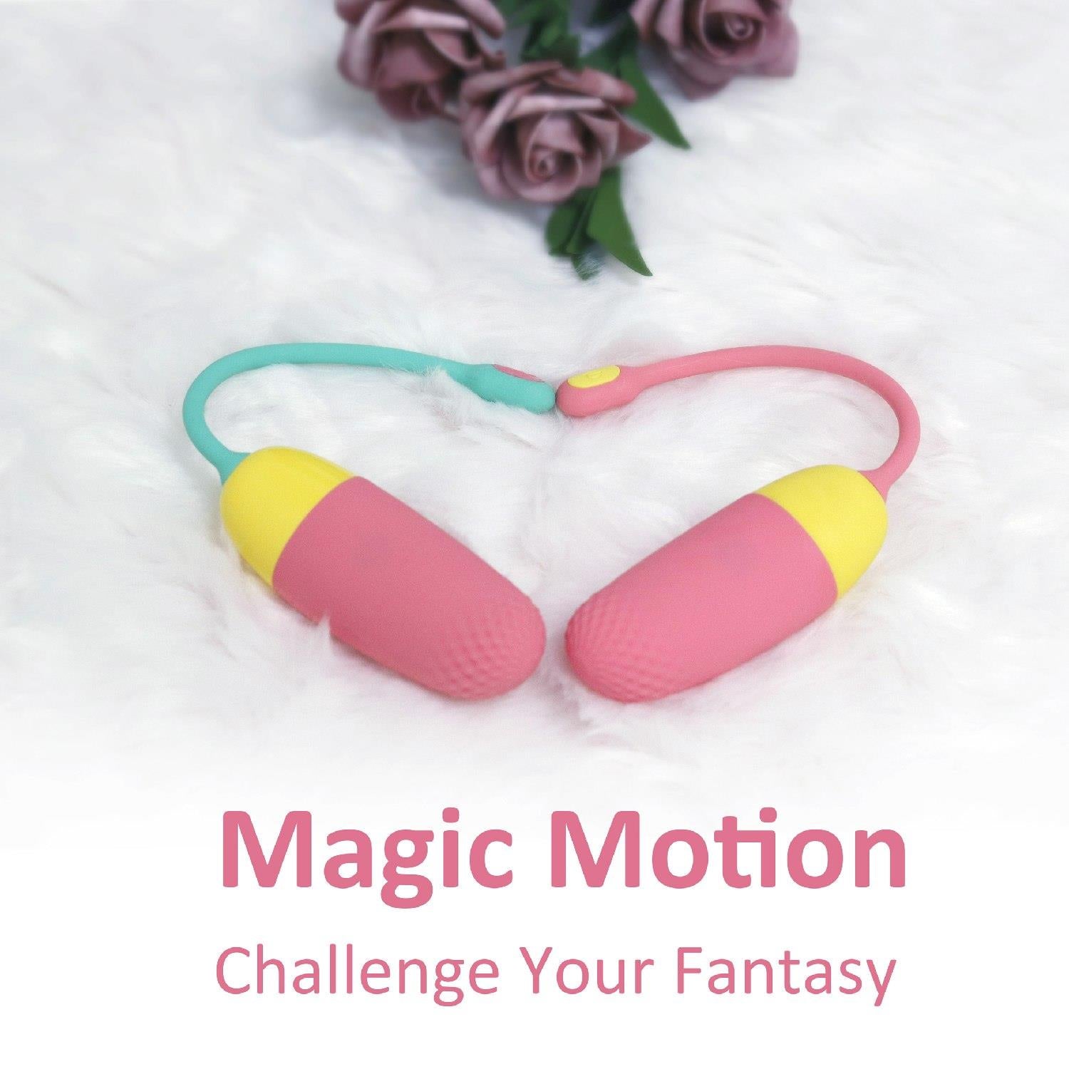 Ou vibrant Vini controlat prin aplicația Magic Motion, USB portocaliu