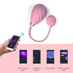 Ou vibrant Magic Sundae controlat de aplicația Magic Motion, roz