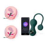 Bile Kegel Magic Motion Crystal Duo cu aplicație și greutăți