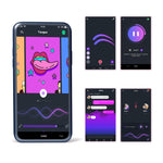 Bile Kegel Magic Motion Crystal Duo cu aplicație și greutăți
