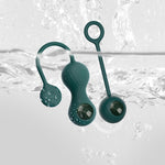 Bile Kegel Magic Motion Crystal Duo cu aplicație și greutăți