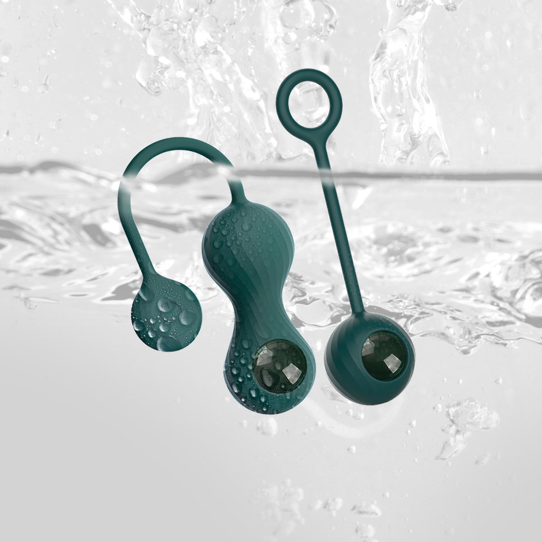 Bile Kegel Magic Motion Crystal Duo cu aplicație și greutăți
