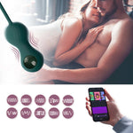 Bile Kegel Magic Motion Crystal Duo cu aplicație și greutăți