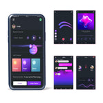 Inel vibrator Rise Magic Motion cu aplicație, verde
