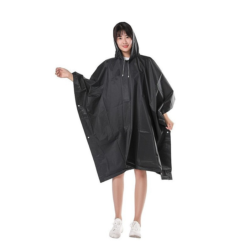 Pelerina de Ploaie, Flippy, pentru Adulti, EVA, Tip Poncho, Impermeabila, Rezistenta la Vant, Capse Laterale, 160 g,