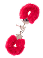 Cătușe metalice roșii Dream Toys cu pluș