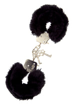 Cătușe metalice de pluș Dream Toys, negre