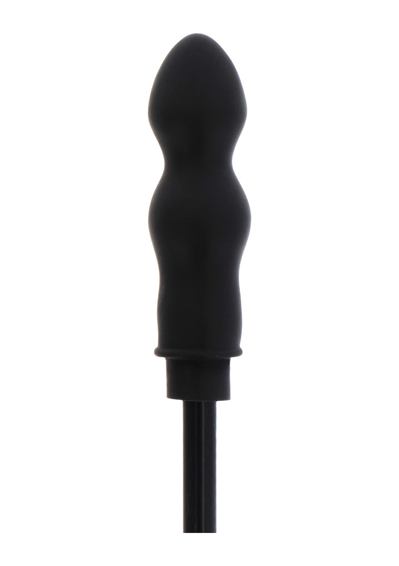 Dop anal gonflabil din silicon Hidden Desire, negru
