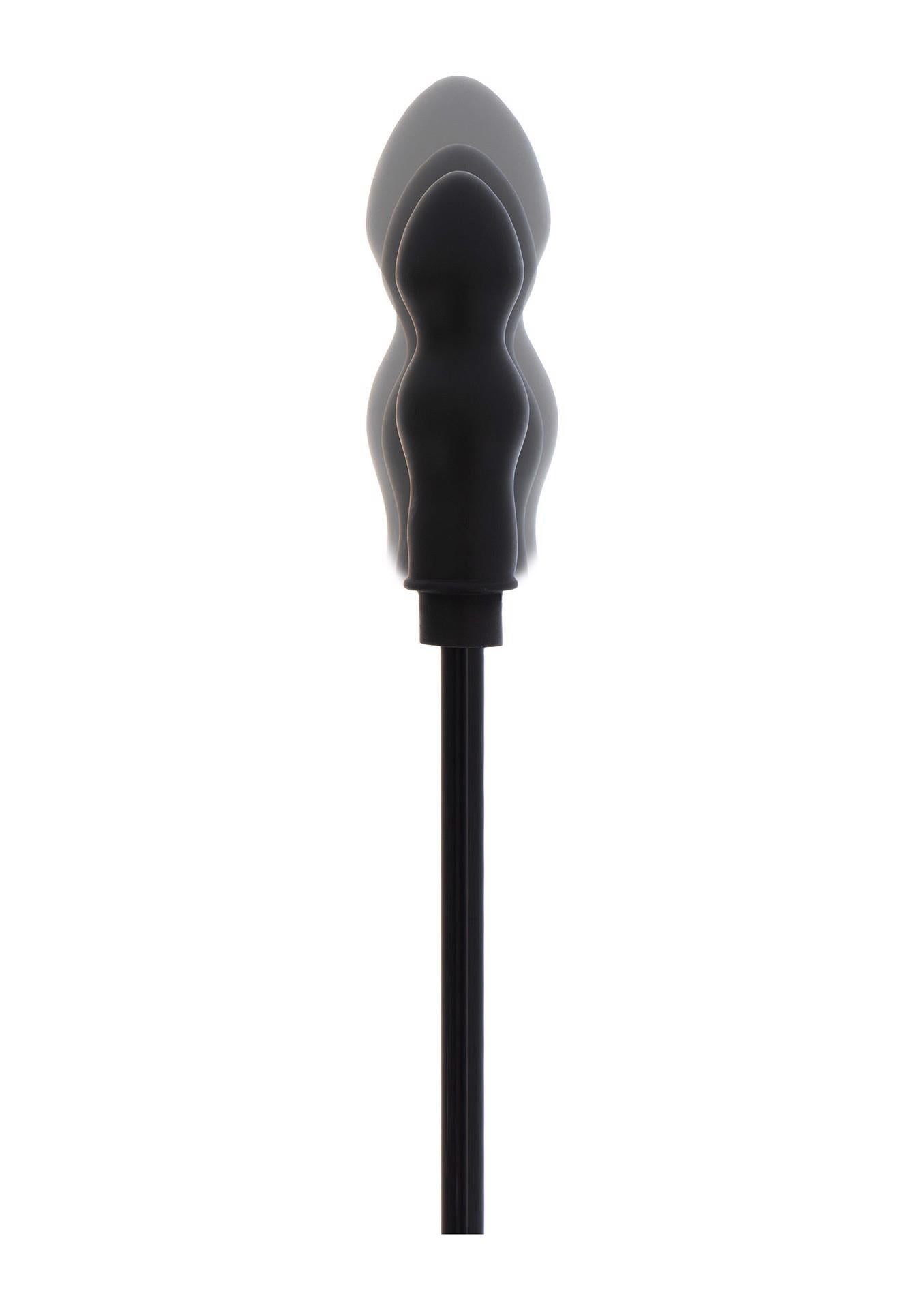 Dop anal gonflabil din silicon Hidden Desire, negru