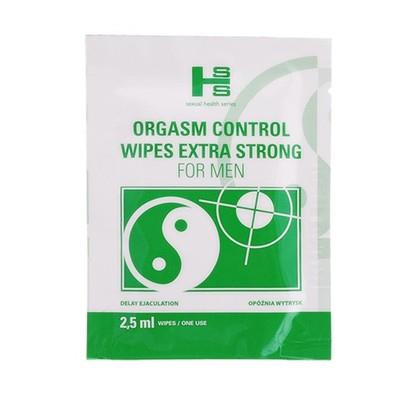 Șervețele de întârziere Natural Sexual Health Series 6 bucăți