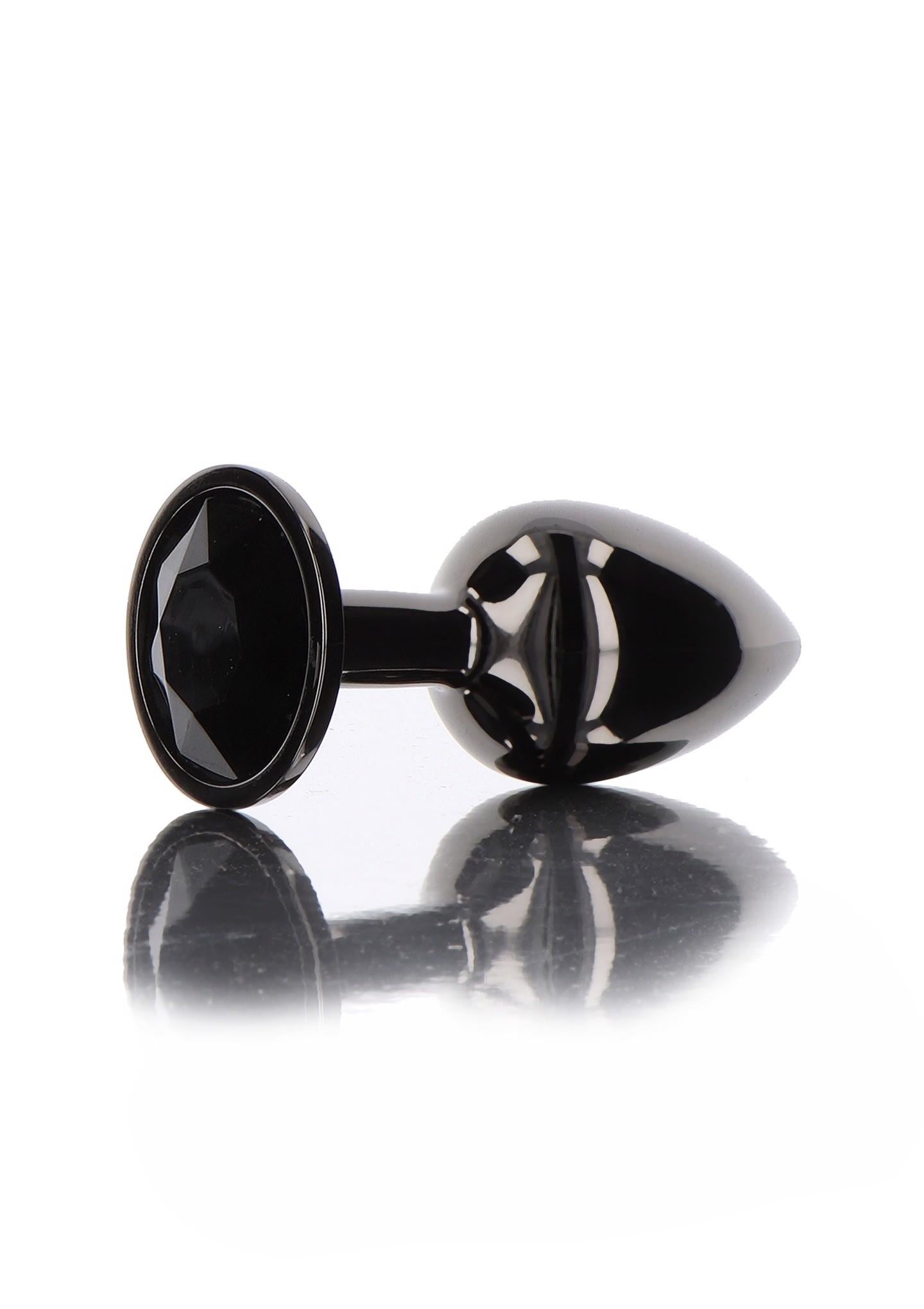 Plug anal Taboom Diamond Negru 8,2 cm