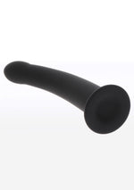 Dildo Taboom Mediu din Silicon, Negru, 14 cm