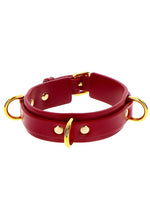 Zgardă Taboom D Ring Deluxe Roșu 43 cm