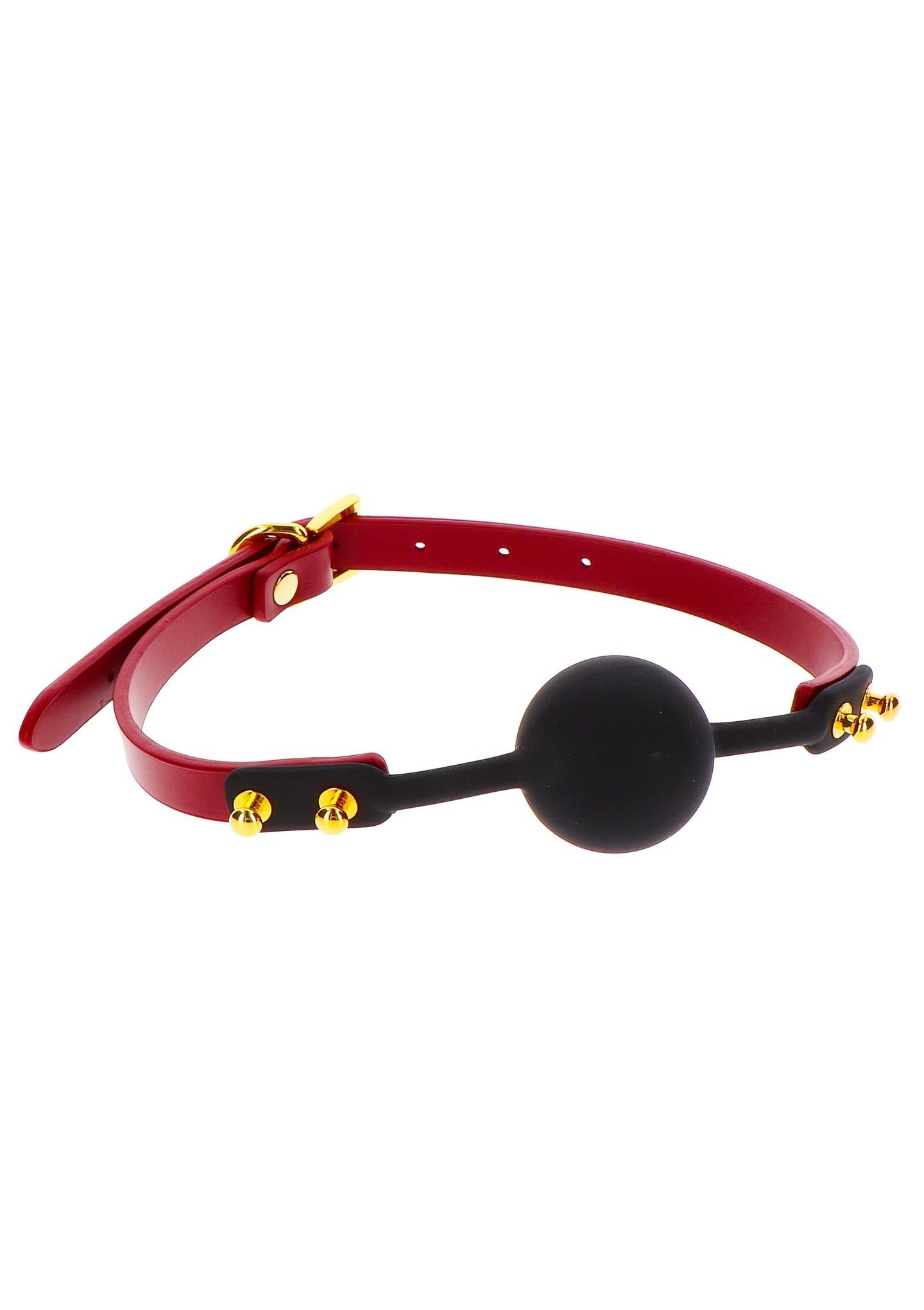 Taboom gag din silicon roșu 62 cm