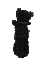 Frânghie de bondage Taboom 1,5 m 7 mm neagră