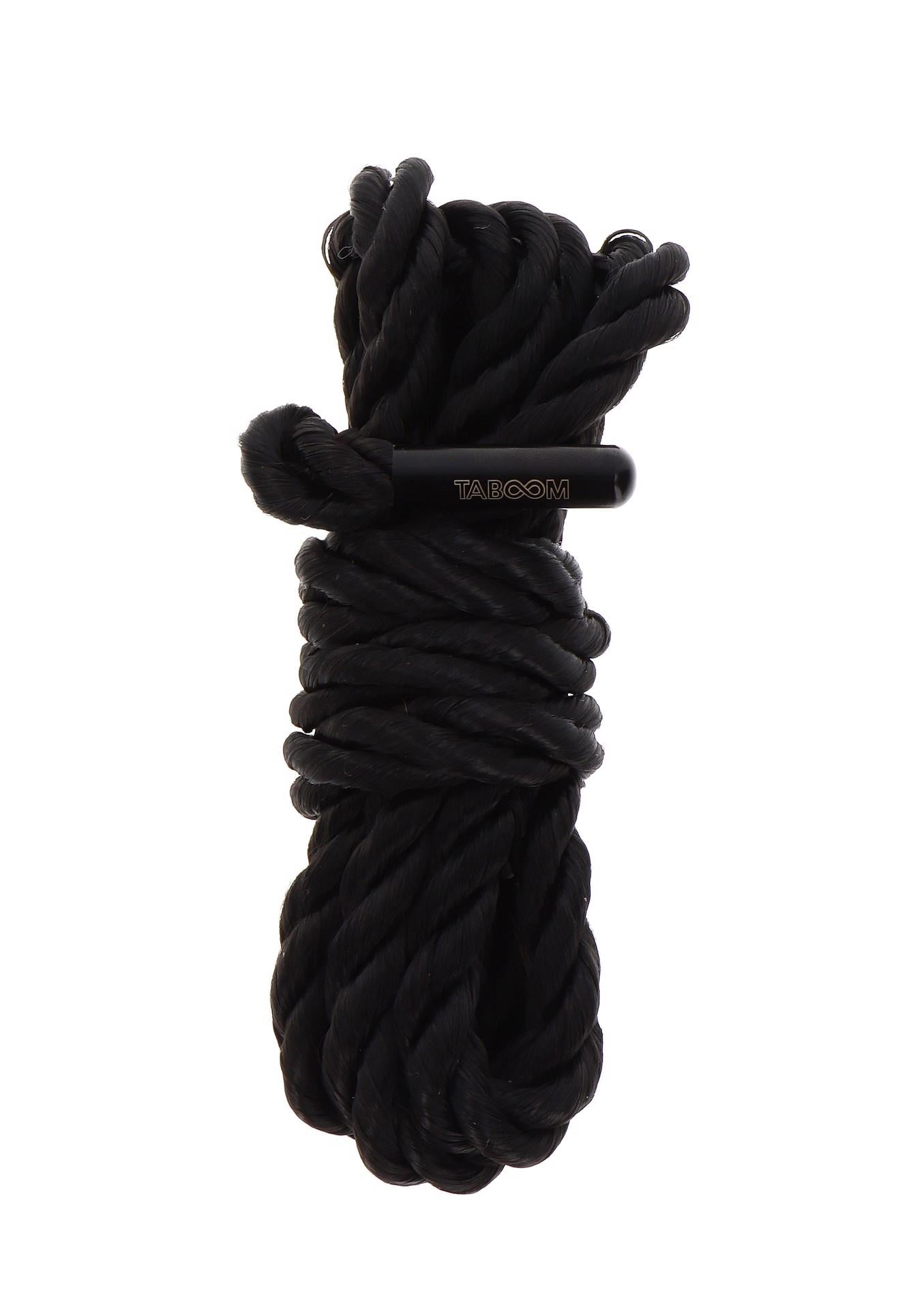 Frânghie de bondage Taboom 1,5 m 7 mm neagră