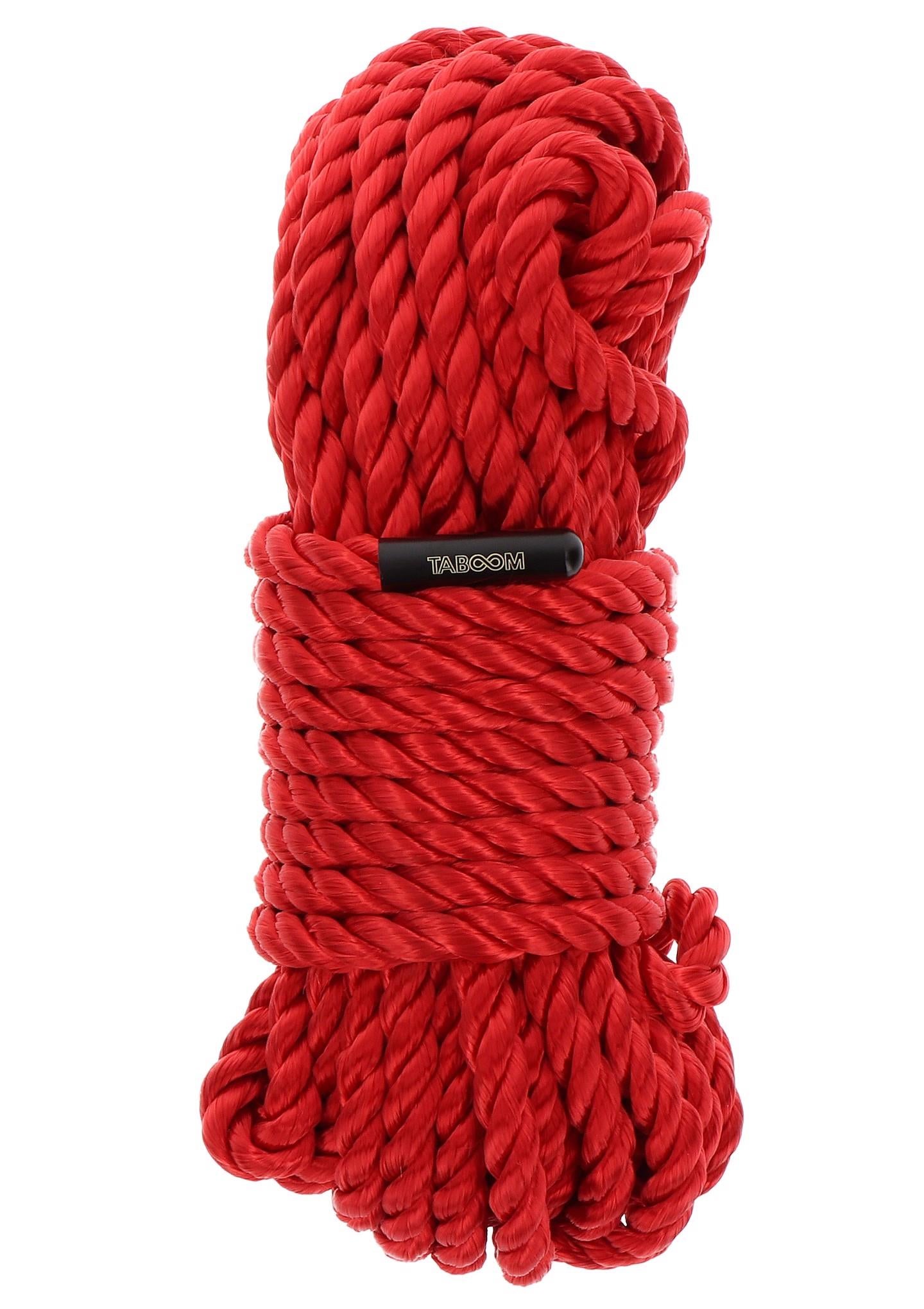 Frânghie de bondage Taboom roșie 10 m 7 mm