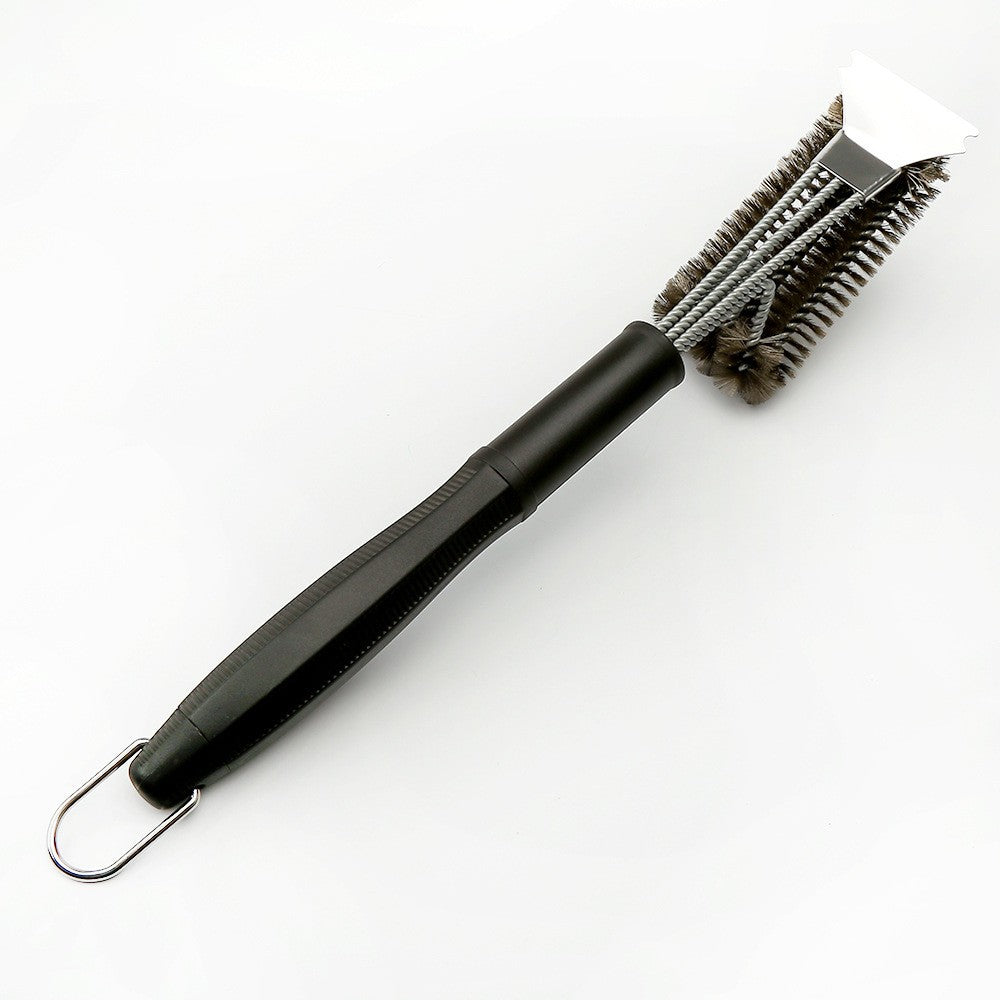 Perie de Sarma pentru Gratar, Flippy, Maner 45 cm, din Otel inoxidabil, 45X7X10, Negru