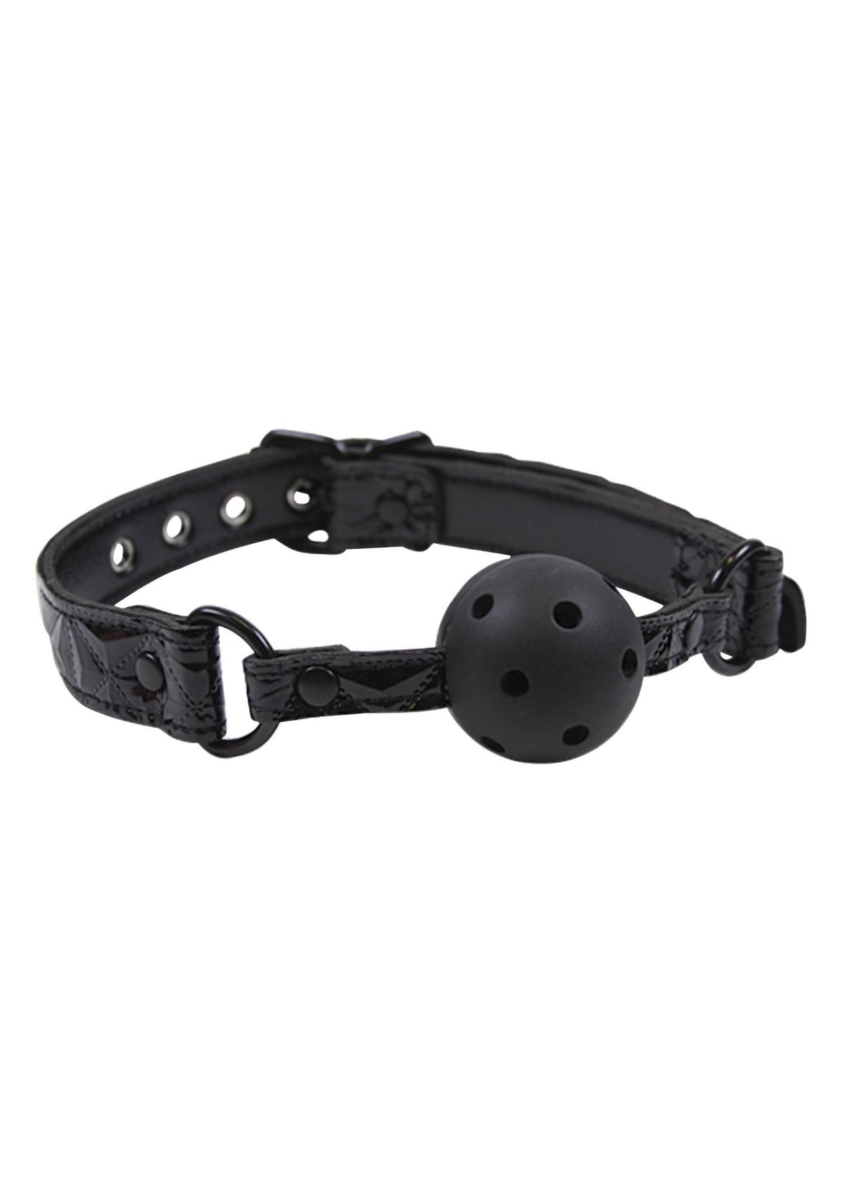 Căciulă reglabilă cu bilă neagră NS Novelties 61 cm