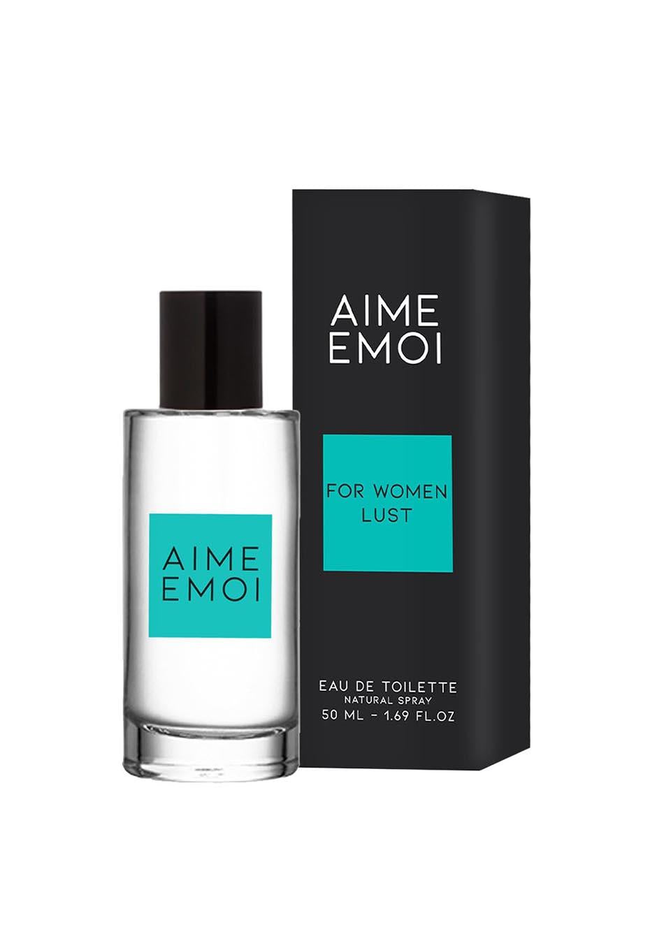 Parfum pentru femei Aime Emoi cu feromoni, nucă de cocos și vanilie, 50 ml
